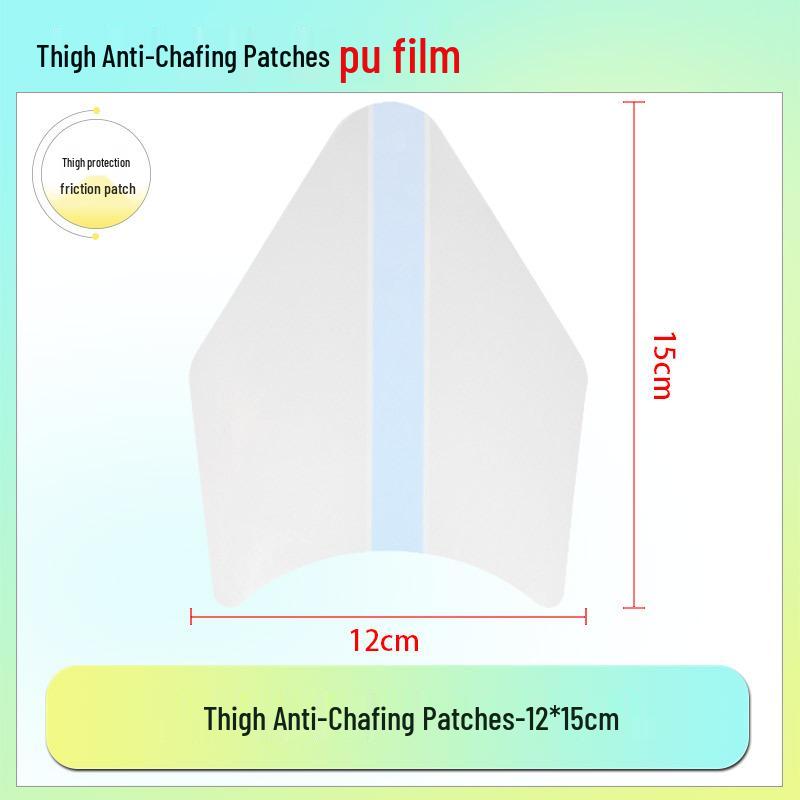 Bing Pai Anti-Chafe Transparent PU Film Stickers: Prevent Thigh & Heel Abrasion, Waterproof & Invisible