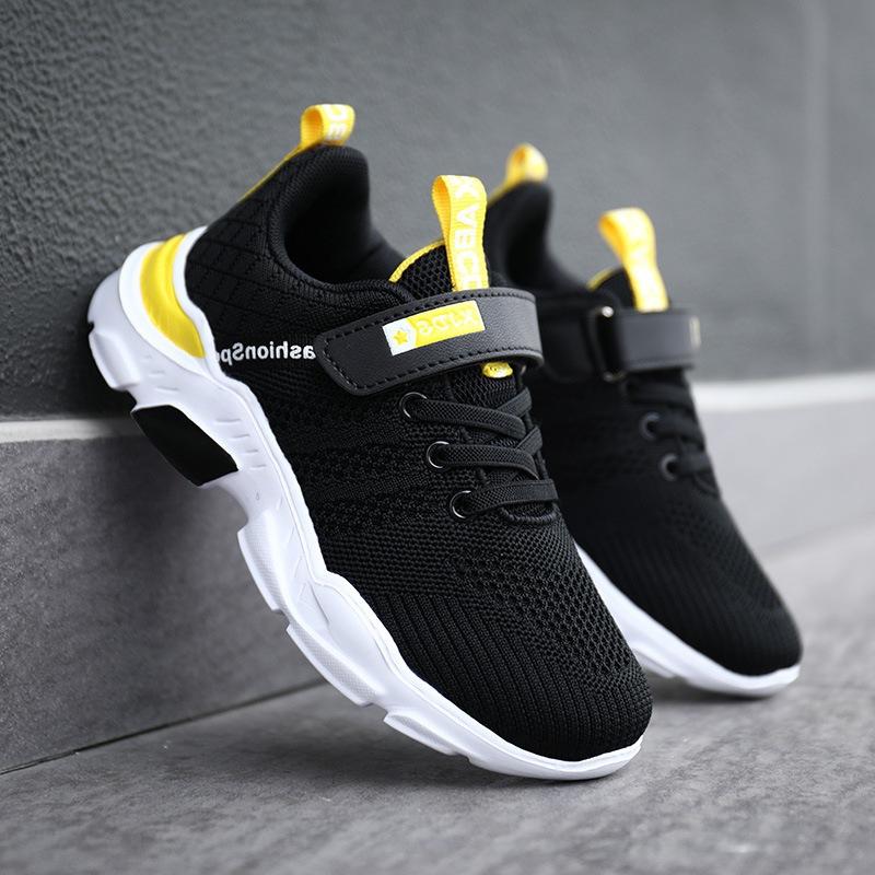 Jinjiang Dachang new students spring children's sports shoes boys fly woven breathable casual shoes big middle school children running shoes