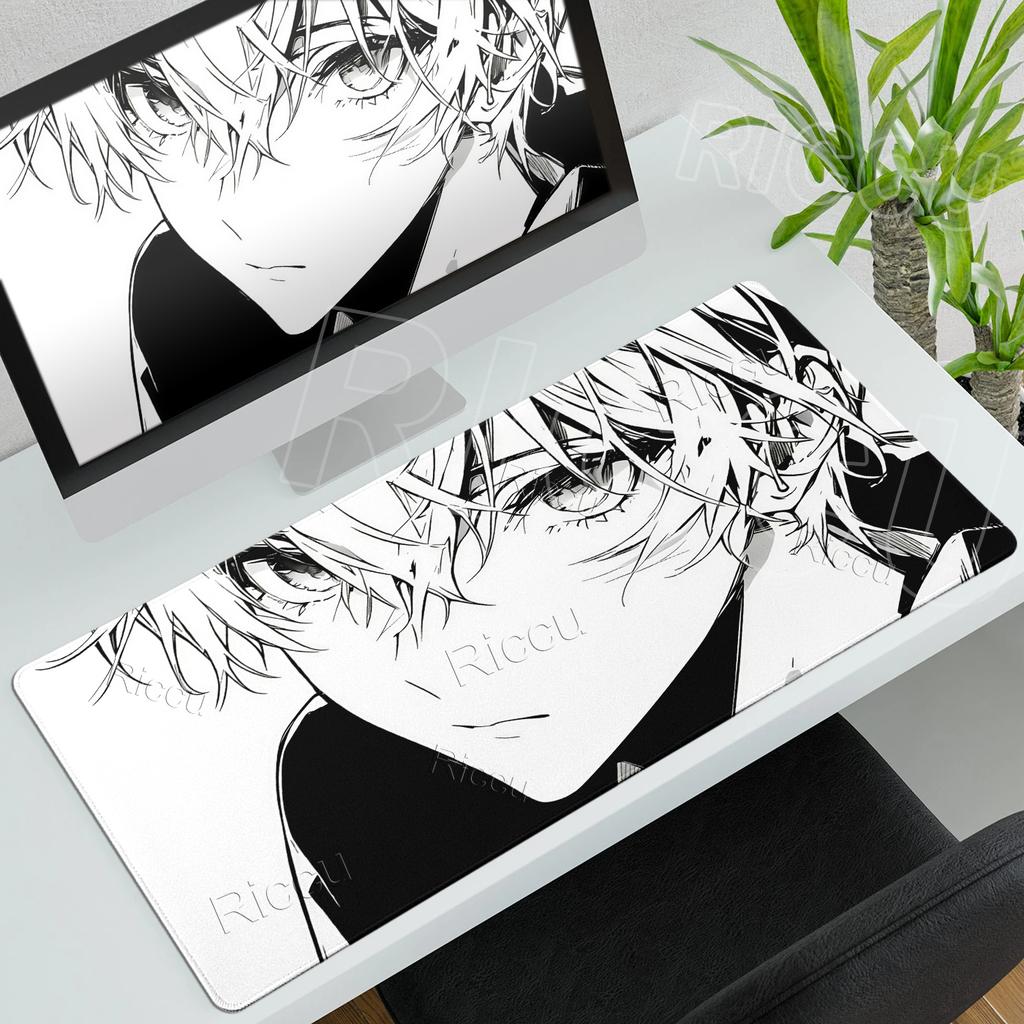 Anime Figure Minimalist Mousepad Extended Computer Gaming Offices Accessories Gamer Professional Premium Table Rug Nonslip Mats