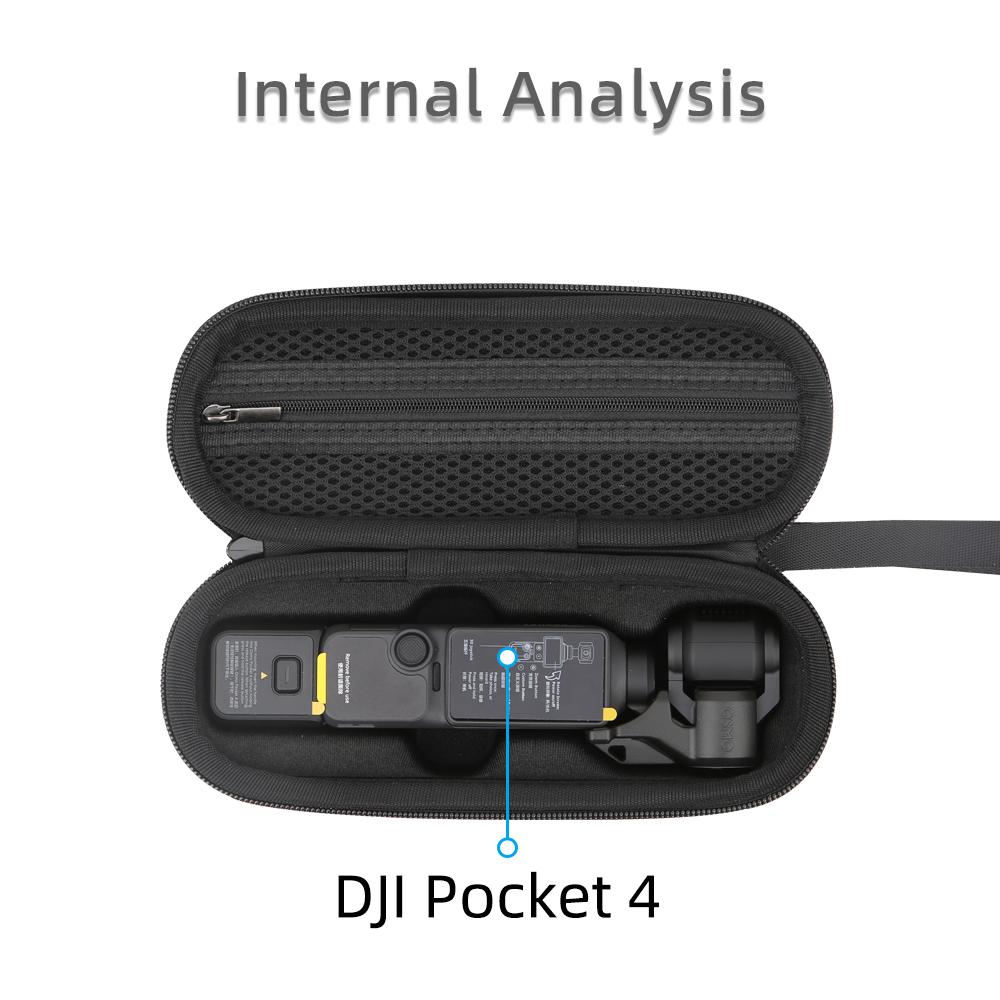 DJI Osmo Pocket 1 İçin Saklama Çantası Taşınabilir Taşıma Çantası Dayanıklı Taşınabilir Sert Koruyucu Kılıf DJI OSMO Pocket 1 Aksesuarları İçin