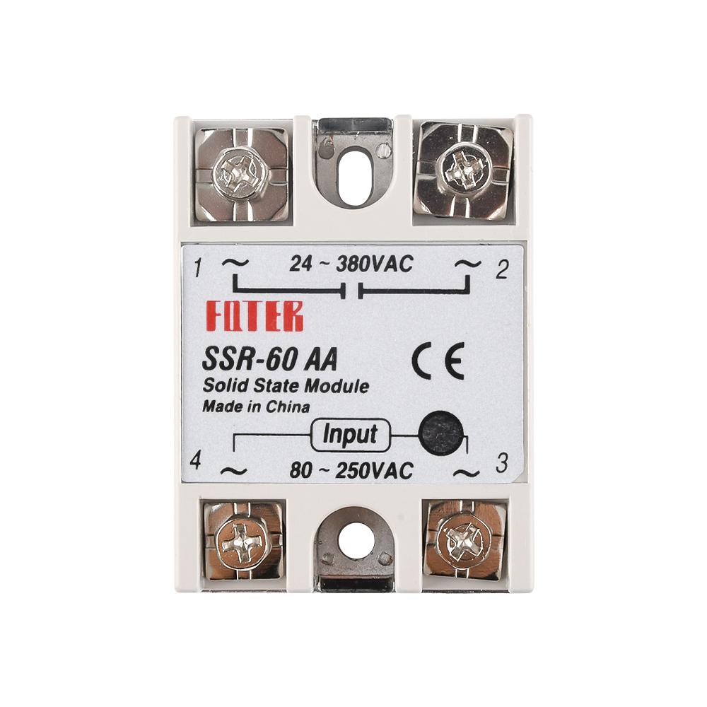 AC 111V Solid State Relay SSR-11AA SSR-11AA SSR-11AA SSR-61AA 11A 11A 11A 61A AC Control AC SSR Relay 81-111VAC TO 11-181VAC