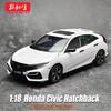 OEM diecast model 1:18 Honda Civic Hatchback Car Model static display holiday gift