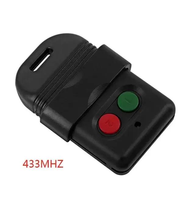 8 Interrupteurs DIP 433 MHz Télécommande Intelligente à Copie Code Fixe 2 Canaux Duplicateur Pour Portail Porte de Garage Ouvre-porte Système d'Alarme