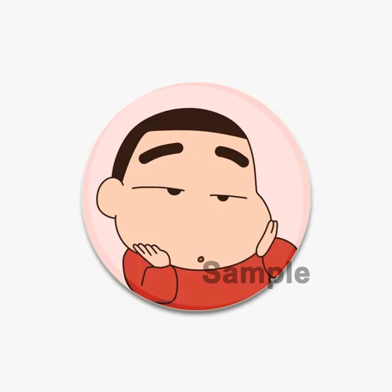 

32/44/58 мм Коллекция фанатов Популярный аниме-карандаш Shin chan Броши Жесть Xiaoxin Мультфильм Значки Булавки Рюкзаки Украшения для сумок Аксессуары 32mm