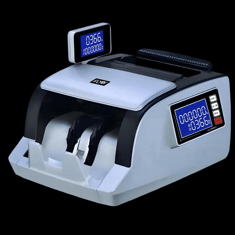 FLYER Dual Display Money Counter & Detector CN plug (adapter included)