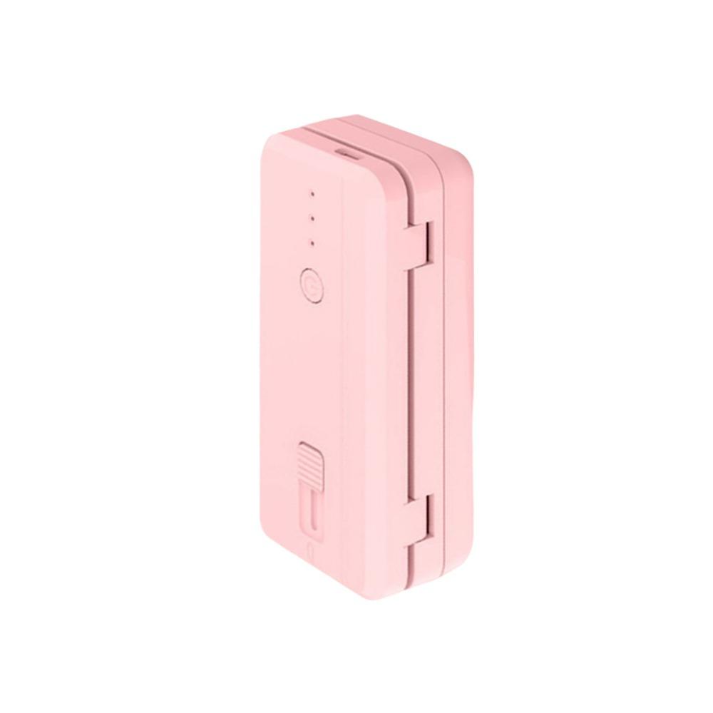 Magnetic Snack Bag Sealing Machine Mini Freshness Sealing Machine Food Packaging Bag Sealer Chip розовый