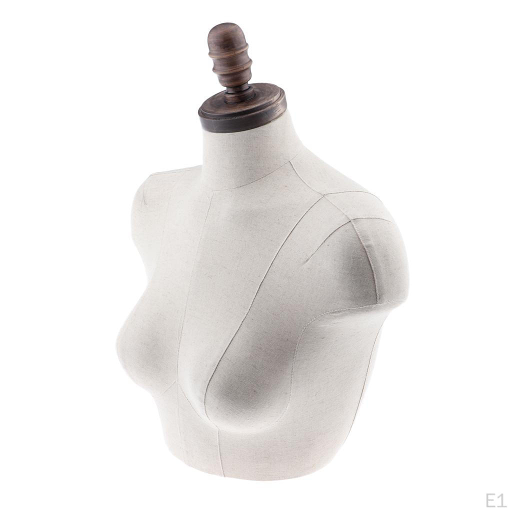 Upper Body Torso Female Dress for Store Cloth -Shirt Display