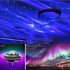 UFO Aurora Star Sky Projector Night Light with Remote Control Portable Northern Lights Star