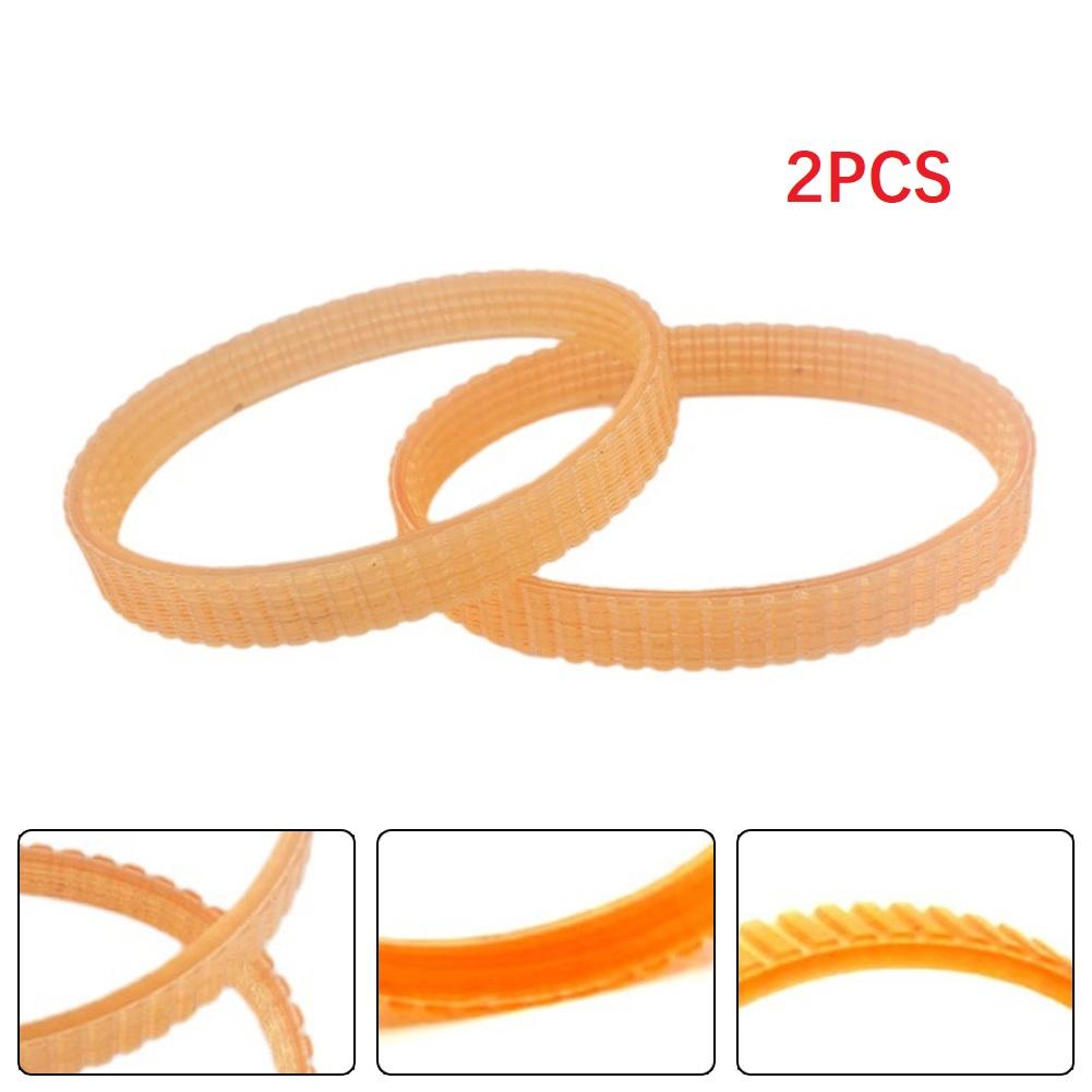 Electric Planer Belt Drive Belt Woodworking Tool NF90 Model Orange PU 0.47inch Width 12mm Width 255mm For NF90