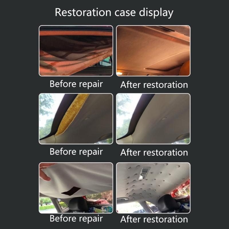 3.38oz Car Roof Headliner Multifunctional Car Inside Roof Repair Liquid Glues 100ml Car Roof Liner Repair Adhesive Glues