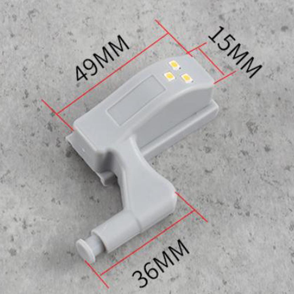 1 Stück Universal LDE Scharnierleuchte Schlafzimmerschrank 0,25 W Eingebautes LED-Nachtlicht Küche Schlafzimmer Wohnzimmer Teile