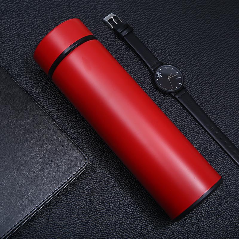 Vacuum Cup Intelligent Temperature Water Cup Wholesale 304 Stainless Steel Vacuum Straight Cup Business Gift Cup