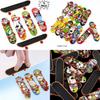 Unique 10cm Mini Doll With Customizable Wooden Skateboard Fun Toy Accessories For Fashionable Dolls