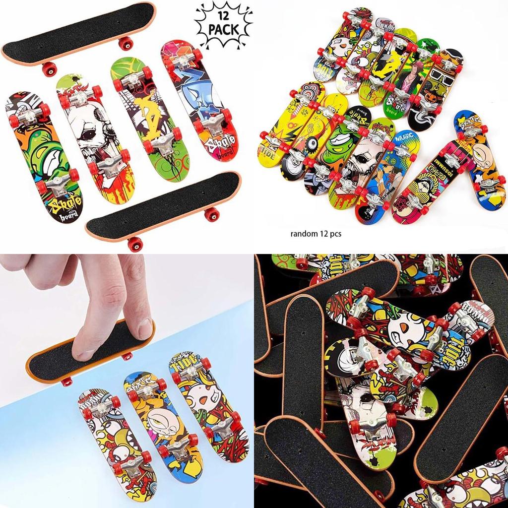 Unique 10cm Mini Doll With Customizable Wooden Skateboard Fun Toy Accessories For Fashionable Dolls