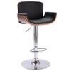 Day and Night - Day and Night Black Synthetic Leather Kitchen Stool