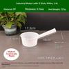 Kitchen Water Scoop Long Handle Plastic Ladle Bath Scoop Household Water Ladle Soup Dipper Garden Use White Serving Spoons