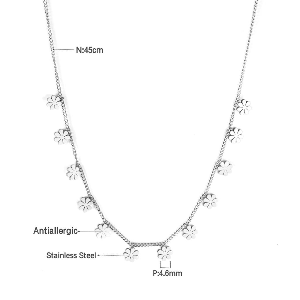Simple And Versatile Rectangle Pendant Necklace Minimalist Luxury Women's Jewelry Accessory