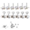 6+6 Guitar Tuning Keys Pegs Open Tuners Zinc Alloy Machine Heads for 12 String Guitar