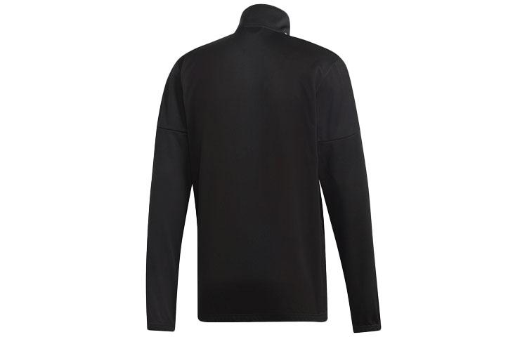 Adidas Casual Sportswear Men's Black Stand Collar Moderate DV2447