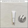 In Stock 10g Eye Cream Empty Tube - Milky White Refillable Skincare Cosmetics Packaging 