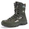 Herren High Top Taktische Stiefel Rutschfest Verschleißfest Outdoor Wüsten Kampf Wanderschuhe