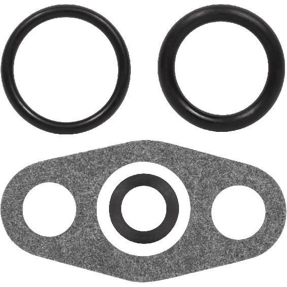 Oil Cooler Mounting Gasket Kit Compatible with Navistar International 1993-1997 DT466E Engines Replace for 1823182C95 1823182C94 1823182C93
