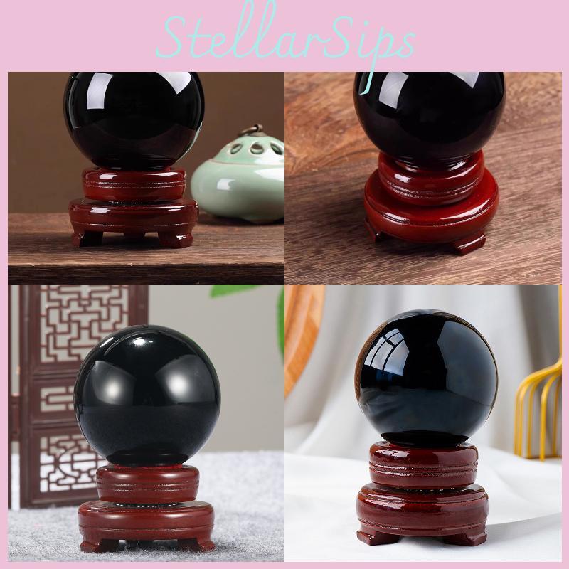 Sphere Water Crystal Stand Gift Elegant Home Accessories Supplies Decoration