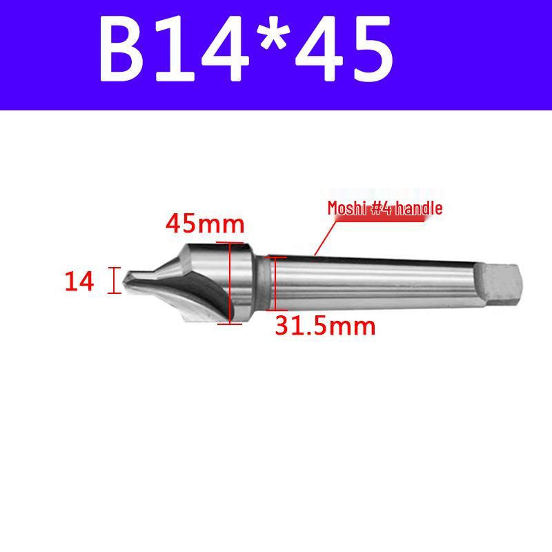 High-Speed Steel Center Drill: Type A (Without Pilot), Type B (With Pilot), Taper Shank, Hardened
