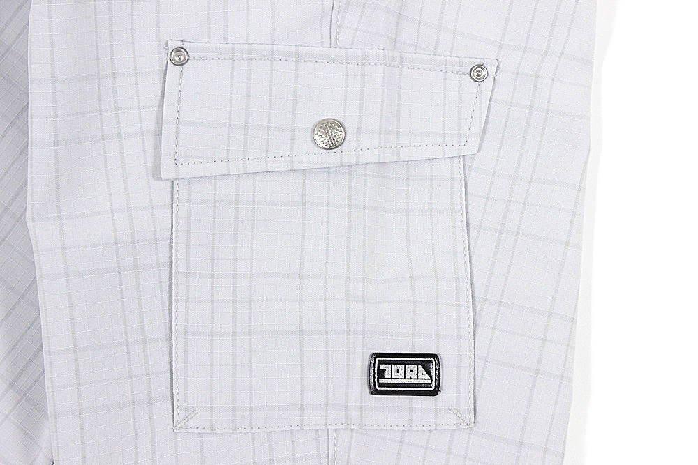 Toraichi 7560 Series Checkered Cargo Pants Sizes and LL Knickerbocker Work Construction LL Silver (7560-219) - M, L, - Pants, Workwear, Size, 37,