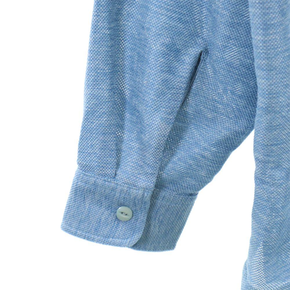 unused ANDFAMILYS co. made in Japan Long sleeve Oriental Mesh shirt 38 Men's Used