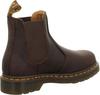Ботинки Dr. Martens 2976 Yellow Stitch crazy horse темно-коричневые