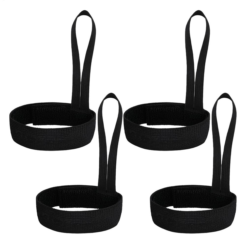 4 Stück Skihandschuh Sicherheitsband Set Elastische Nylon Handgelenkbänder Für Sport Bergsteigen Aufhängbare Handschuhleinen Anti-Verlust Zubehör
