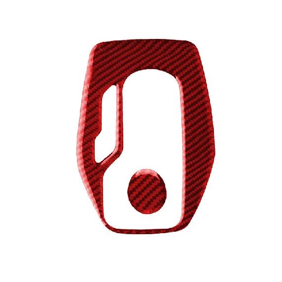 Carbon Fiber Car Gear Head Shift Knob Panel Cover Trim Sticker For Chevrolet Camaro 2017 2018 2019 Left Drive Accessories