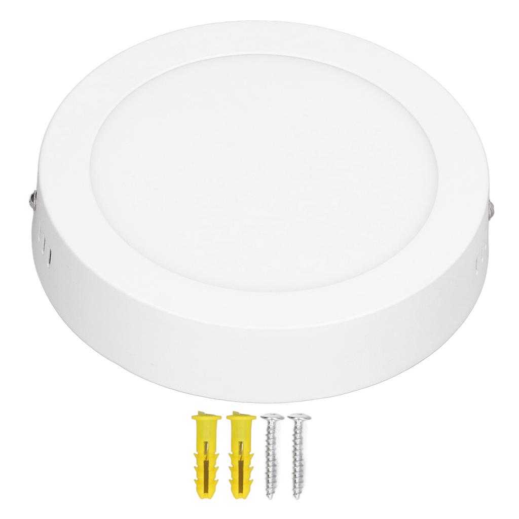 LED Ceiling Light 12W High Brightness Soft Light Ultra Thin 6500K White Light Surfaces Mounted