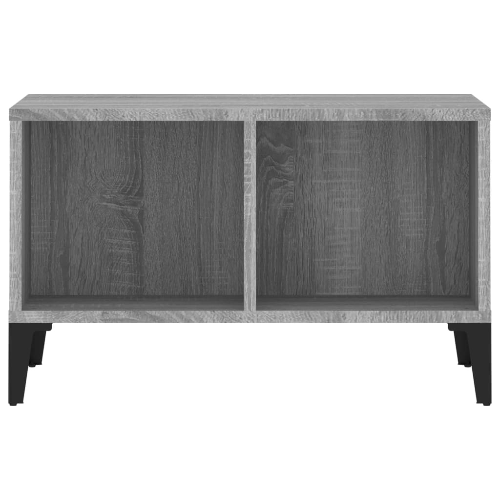 Coffee Table Gray Sonoma 60 X 50 X 36.5 Cm Engineered Wood