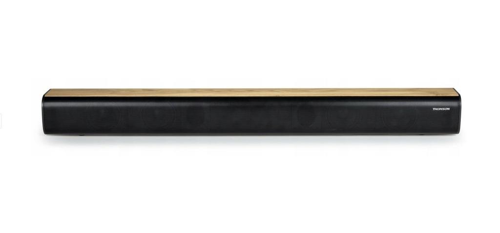 Thomson SB402BT - Soundbar mit Bluetooth, 200W, Klangregler, Fernbedienung, USB-Leser. HDMI- und optisches Kabel im Lieferumfang., Thomson