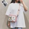 Japanese Style Kawaii Crossbody Bag Multi-Pocket Nylon Small Shoulder Bag for Girls Student