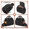 Thick Durable Oxford Electrician Tool Bag With Multi Pockets, Hand & Crossbody Carry For Wiring, Plumbing And Construction Site Hardware Tools Storage