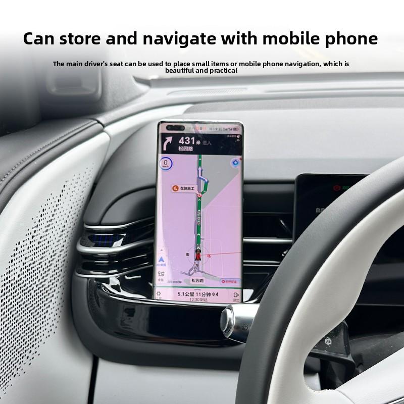 2Pcs for XPENG G6 2026 Storage Box on The Lower Level of The Central Control Dashboard Interior Interior Car Accessories