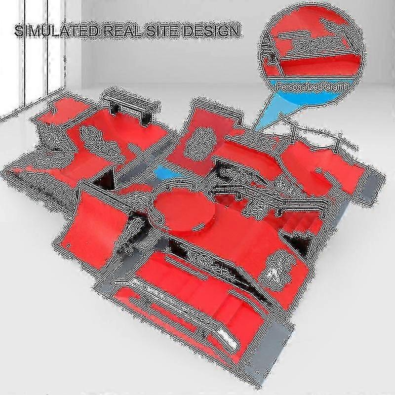 Finger-Skateboards Skatepark Rampenteile Deck Sportspiel für Kinder