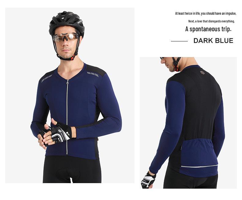 Spring-Summer Breathable Quick-Dry Cycling & Running Long-Sleeve Top