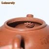 210ml Elegant Yixing Purple Clay Teapots Handmade Han Jiang Pot Raw Ore Downhill Mud Kettle With Strainer Zisha Tea Set Tea Gift