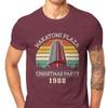 Movie Christmas Party 1988 Man Tshirts Retro Vintage Nakatomi Plaza Individuality Men T Shirts Clothing