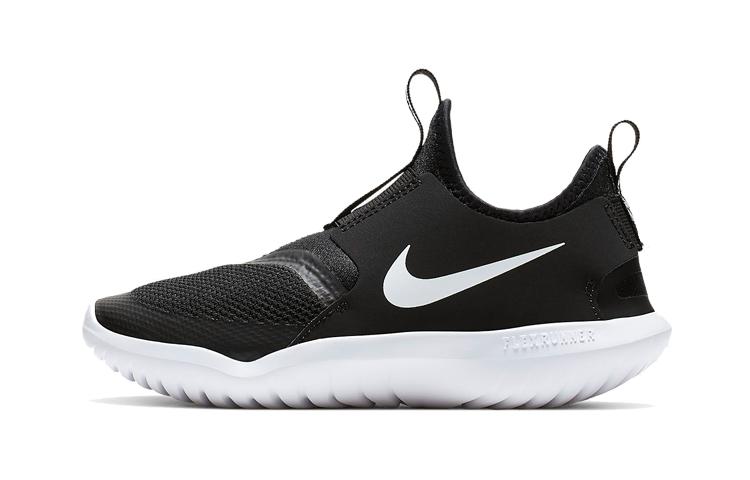 

Nike Flex Runner Sports Abrasion Resistant Low top Kids Running Shoes Black Children Aged 3 7 Years Old AT4663-001 28
