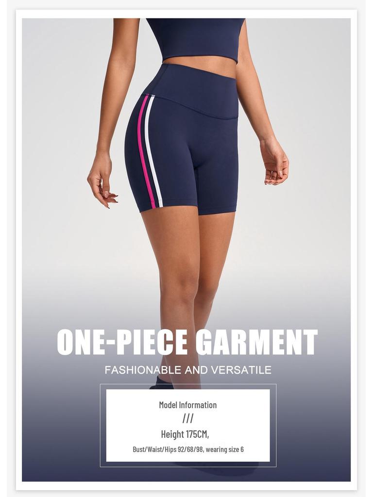 Pantaloncini da Yoga da Donna a Vita Alta con Controllo Pancia - Sollevamento Glutei, Vestibilità Elastica per Fitness all'Aperto