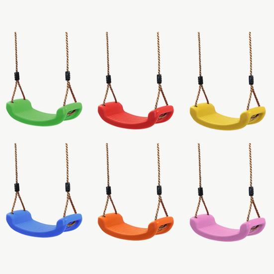 Kids Swing Seat with Adjustable Rope Accessories Heavy Duty Non-slip Children Indoor Outdoor Playground Garden Yard Patio Hanging Swing Set
