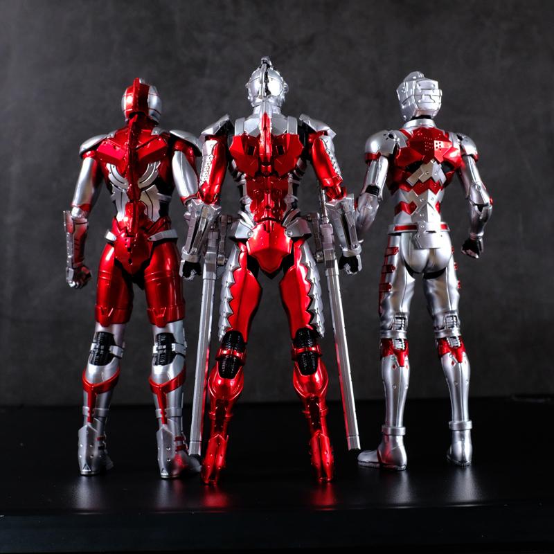 Figurină de Acțiune Ultraman ZD Toy Kotaro Higashi Costum Zero Costum Tiga Costum Ace Ultra Seven Ultraman Jack Model Jucărie Colecționabilă pentru Adulți