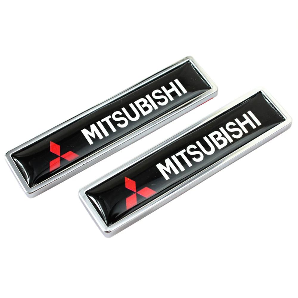 

2pcs Car Side Body Sticker Emblem Decal for Mitsubishi Logo RALLIART ASX Lancer Colt Pajero Outlander Eclipse Galant Styling