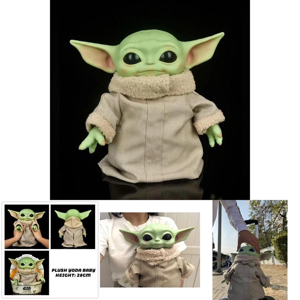 11in Star Wars Mandalorian Yoda Baby Grogu Plush Doll Perfect For Collectors And Decor