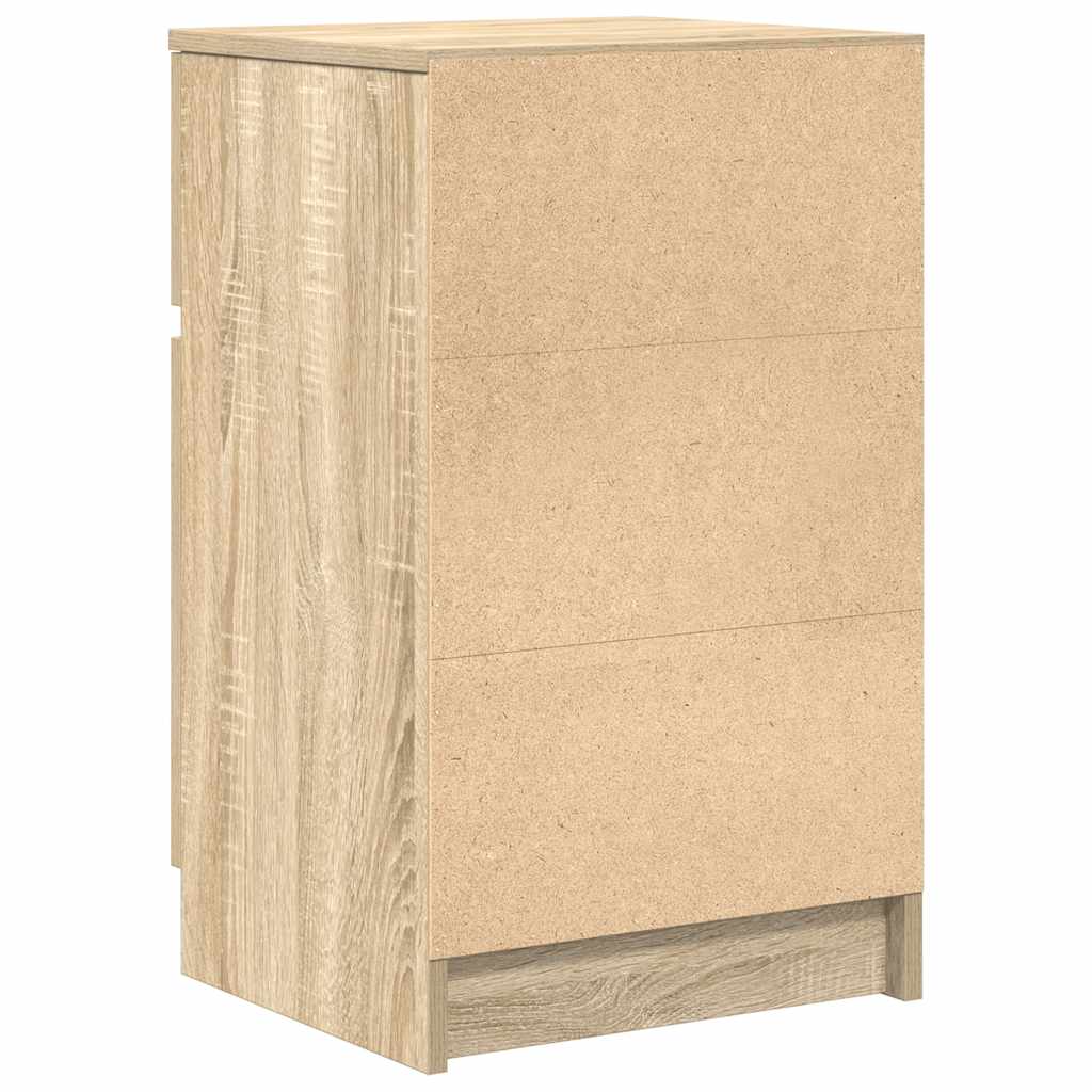 Nightstand Sonoma Oak 39x35x65 cm Particleboard